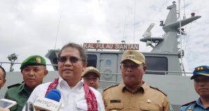 Dua Kali Kunjungi Natuna, Menkominfo Pastikan Palapa Ring Barat Beroperasi