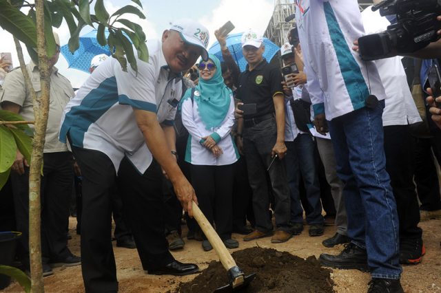 Resmikan Kebun Raya Sriwijaya, Gubernur Sumsel Minta Dikelola Dengan Baik