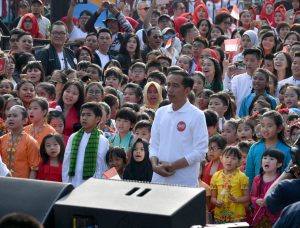 Presiden Hadiri Harmoni Indonesia 2018 di GBK