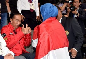 Defia Persembahkan Medali Emas Pertama bagi Indonesia di Asian Games 2018