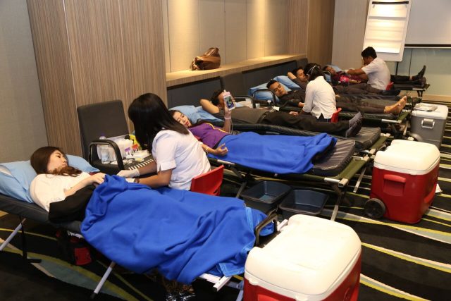 KEGIATAN DONOR DARAH HOTEL GRAND MERCURE JAKARTA KEMAYORAN