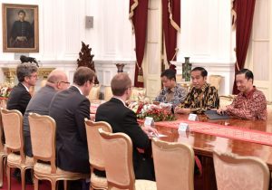 Bertemu dengan Menteri Ekonomi dan Energi Jerman, Presiden Bahas Soal Revolusi Industri 4.0 hingga Vokasi