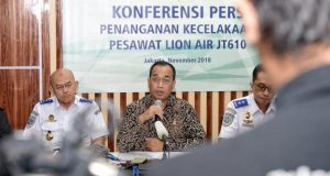 MENHUB APRESIASI PENEMUAN CVR LION AIR PK-LQP