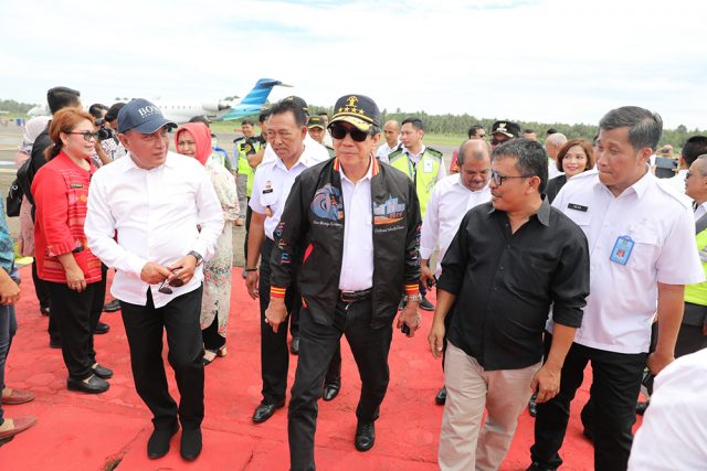 Menkumham Tinjau Persiapan Sail Nias 2019, Pembangunan Infrastruktur Harus Segera Dirampungkan