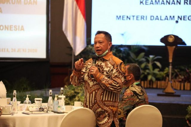 Mendagri Pastikan Kesiapan Pilkada Serentak 2020 di Provinsi Jawa Timur halo indonesia