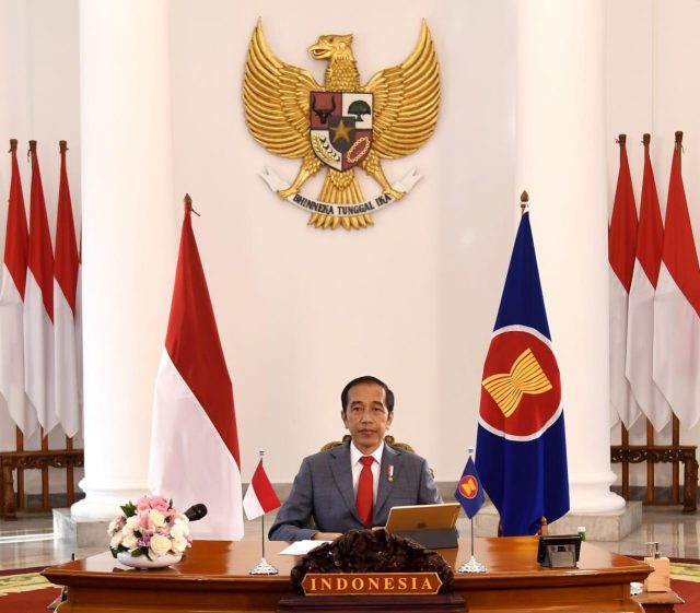 Presiden Jokowi Ikuti Pembukaan KTT Ke-36 ASEAN halo indonesia