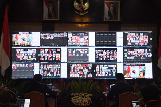 Upacara Virtual, Inovasi Peringatan HUT ke-75 RI di Tengah Pandemi