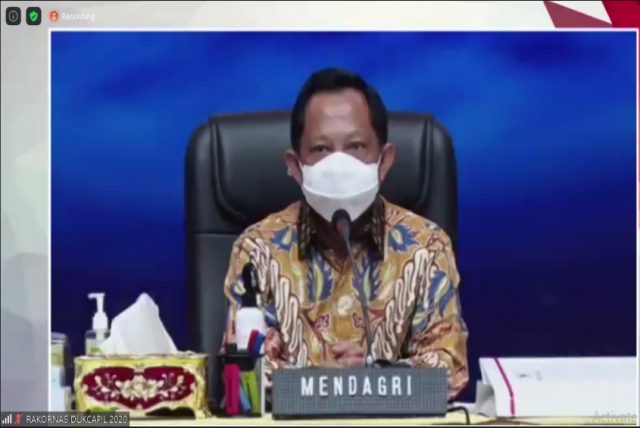 Mendagri Dorong Ditjen Dukcapil Sukseskan Pilkada dan Penanganan Covid-19