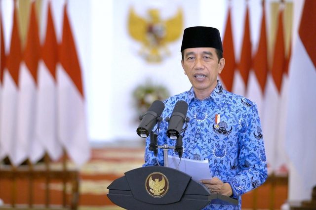 Presiden Apresiasi Semangat Pengabdian Anggota Korpri di Tengah Pandemi