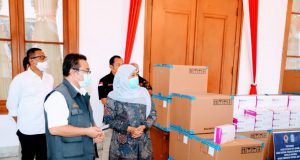 Pemprov Jatim Terima 50.250 Rapid Test Antigen dari BNPB