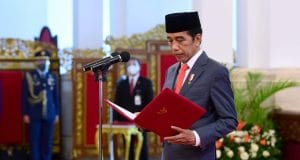 Presiden Jokowi Lantik Enam Menteri Baru Kabinet Indonesia Maju