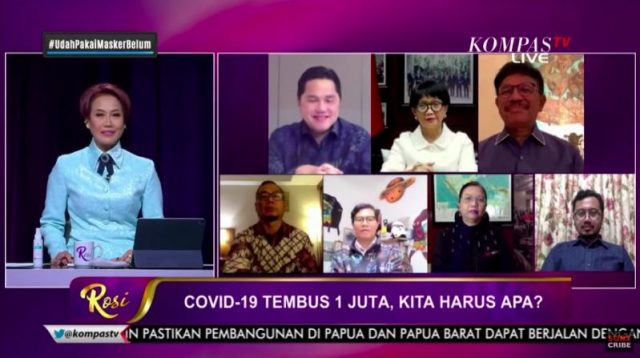 Covid-19 Tembus 1 Juta, Menkominfo Minta Tingkatkan Kolaborasi dan Optimisme