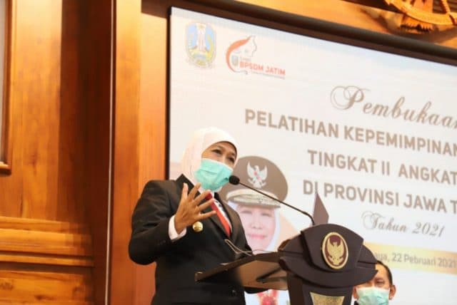 Dihadapan 60 Peserta Latpimnas II, Gubernur Jatim Minta Para Pejabat Tinggi Pratama Kerja Cepat, Detail dan Presisi Tinggi