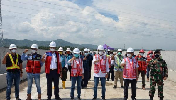 Menhub Tinjau Progres Pembangunan KA Bandara Internasional Yogyakarta