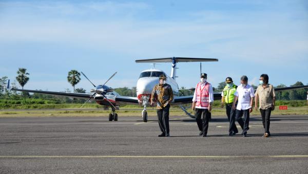 Menhub Tinjau Sejumlah Infrastruktur Transportasi Di Sulawesi