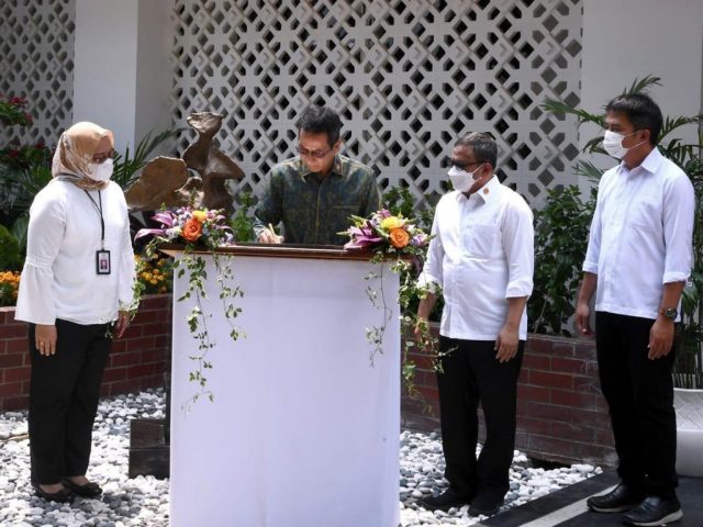 Kepala Sekretariat Presiden Resmikan Ruang Konservasi Benda Seni Istana Kepresidenan Jakarta