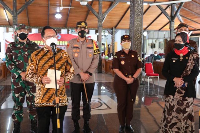 Pelaksanaan PPKM di Brebes Dinilai Berjalan Baik