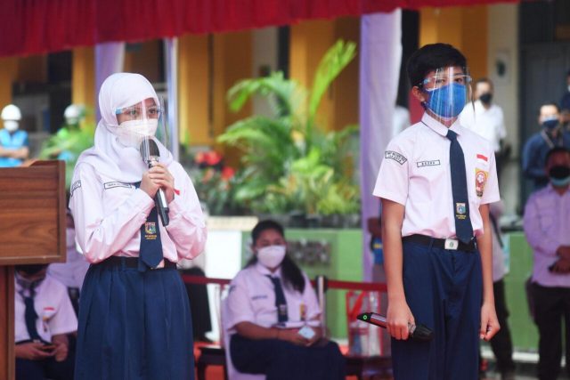 Saat Para Pelajar Ungkapkan Kerinduan Sekolah Tatap Muka kepada Presiden