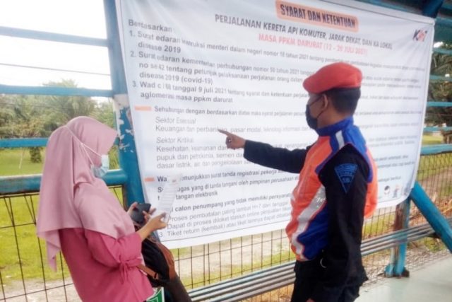 KA Lokal Diperuntukkan Bagi Pekerja Esensial dan Kritikal