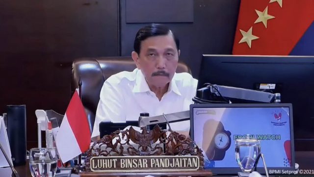 Pantau PPKM Darurat, Menko Luhut: Mobilitas dan Aktivitas Masyarakat Perlahan Turun