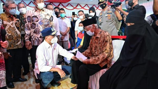 Rangkaian Acara PNKJ 2021 Kemenhub Gelar Vaksinasi Massal Antisipasi Libur Nataru di Yogyakarta