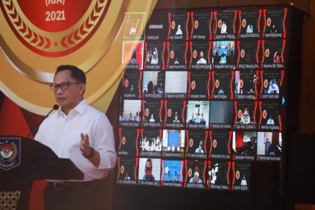 Gelar IGA 2021, Kemendagri Beri Penghargaan Daerah Terinovatif