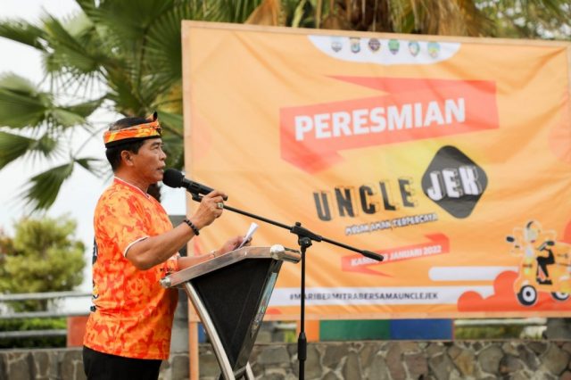 Resmikan Aplikasi Uncle jek, Gubernur Apresiasi Inovasi Anak Muda Kaltara