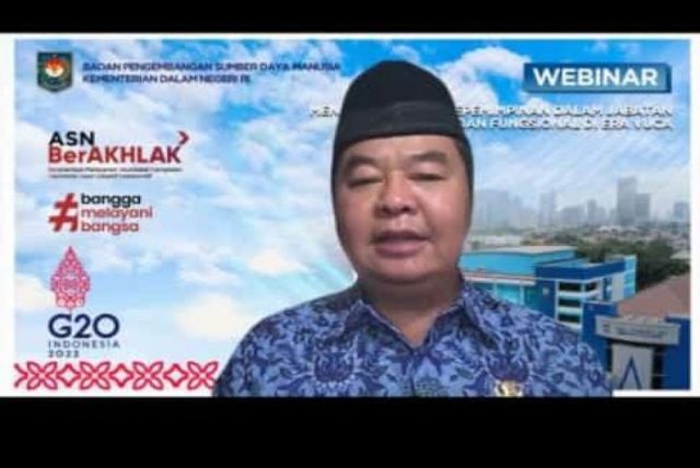 Optimalkan Kepemimpinan Birokrasi di Era VUCA, BPSDM Kemendagri Gelar Webinar