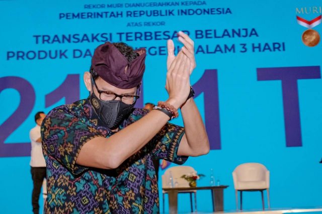 Menparekraf: Belanja Produk Lokal Lampaui Rp214 Triliun Jadi Bukti Ekonomi Mulai Bangkit