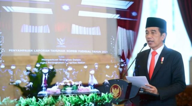 Presiden Jokowi Apresiasi Upaya KY Bangun Transparansi kepada Masyarakat