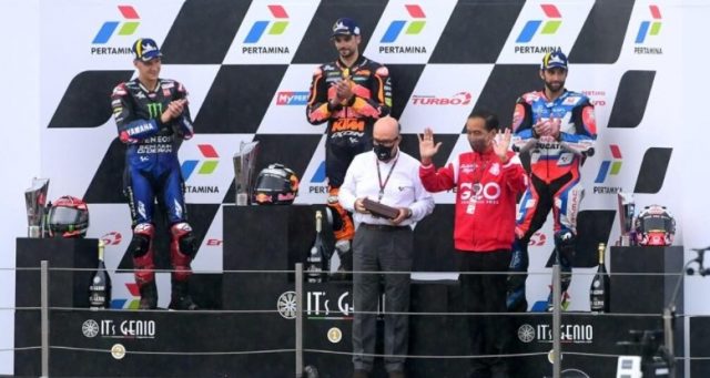 Presiden Apresiasi Masyarakat Hingga Penyelenggara MotoGP Mandalika 2022