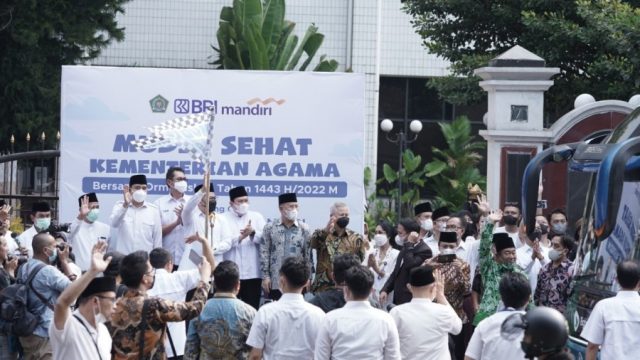 Sebanyak 900 Orang Ikut Mudik Sehat Kemenag