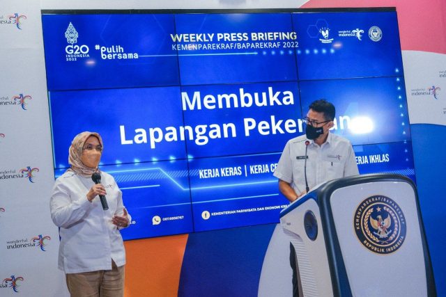 Kemenparekraf Siap Luncurkan Side Events Parekraf Presidensi G20 Indonesia tahun 2022