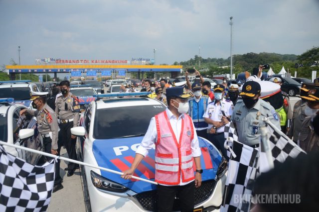 Puncak Arus Balik Dimulai Hari Ini Rekayasa Lalin di Gerbang Tol Kalikangkung Diterapkan Mulai Pukul 14.00 WIB