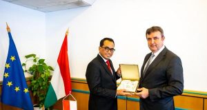 Bertemu Menteri Inovasi dan Teknologi Hungaria, Menhub Bahas Pengelolaan Proving Ground