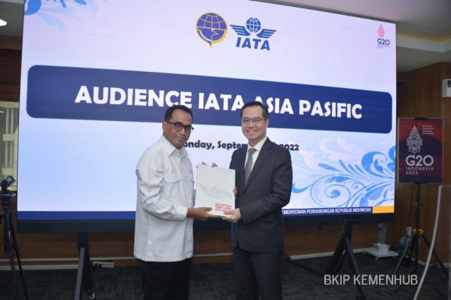 Menhub Minta Kolaborasi dengan IATA Ditingkatkan