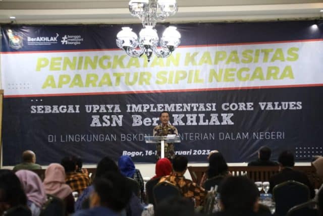 BSKDN Dorong ASN Tingkatkan Budaya Kerja Produktif sesuai Core Values BerAKHLAK