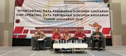 Ditjen Hubla Selenggarakan Inventarisasi Dan Updating Data Perubahan Dokumen Anggaran Tahun 2023