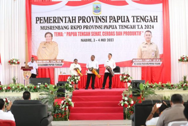 Wamendagri Apresiasi Pemprov Papua Tengah dalam Musrenbang RKPD Tahun 2024