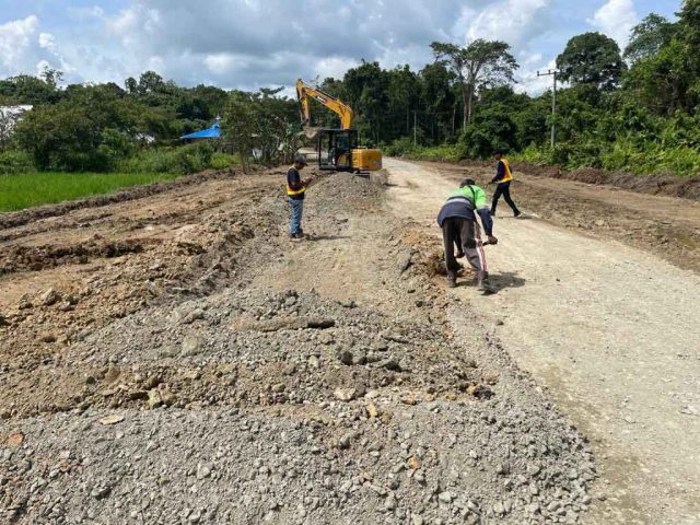 Pemprov Kaltara Bangun Jalan dari Gunung Seriang Sepanjang 3,525 Kilometer