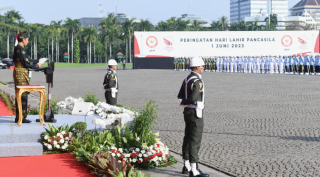 Presiden: Pancasila Fondasi Indonesia Berhasil Hadapi Krisis Global