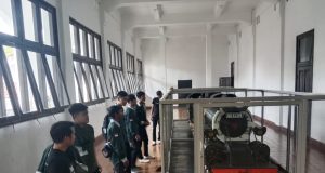 Di Momen Libur Sekolah, Museum Lawang Sewu Hadirkan Miniatur Lokomotif Terbesar Se-Indonesia