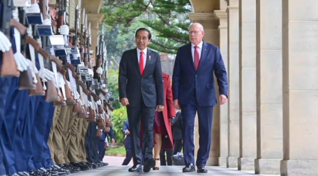 Presiden Joko Widodo diterima Gubernur Jenderal Australia