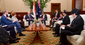 Bertemu Ketua Oposisi Australia, Presiden Bahas Peningkatan Kerja Sama Strategis Kedua Negara