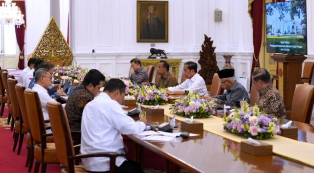 Presiden Jokowi Gelar Ratas Terkait Peningkatan Produksi dan Hilirisasi Produk Pangan