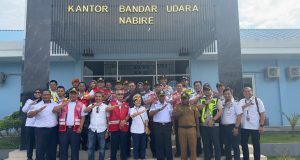 Dirjen Hubud Tinjau Bandara Nabire Baru, Papua