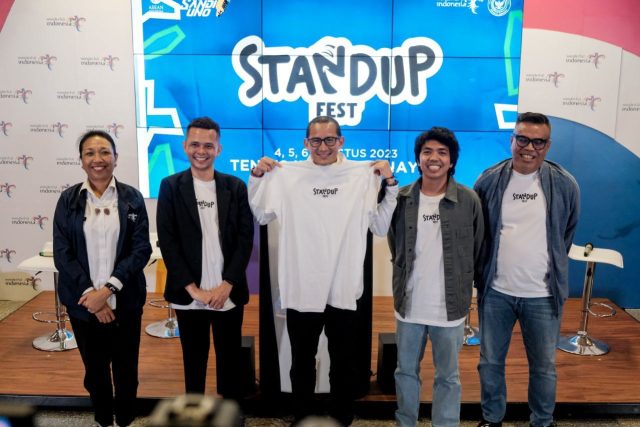 Kemenparekraf Dukung Standupfest Majukan Stand-up Comedy Tanah Air