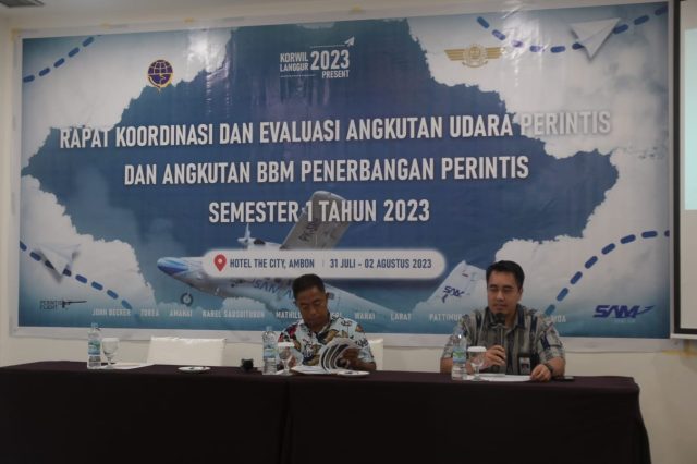 Semester I 2023 Terealisasi, 611 Penerbangan Perintis di Wilayah Langgur Maluku