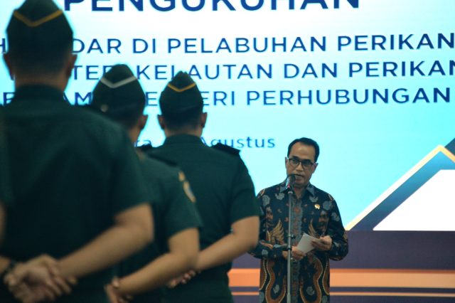 Kukuhkan 27 Syahbandar Perikanan, Kemenhub dan KemenKKP Sinergi Cegah Ilegal Fishing