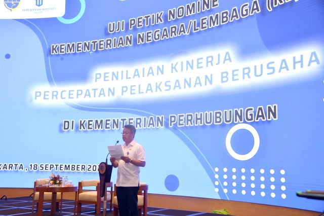 Jalani Uji Petik Penilaian Percepatan Pelaksanaan Berusaha, Kemenhub Optimistis Tingkatkan Capaian